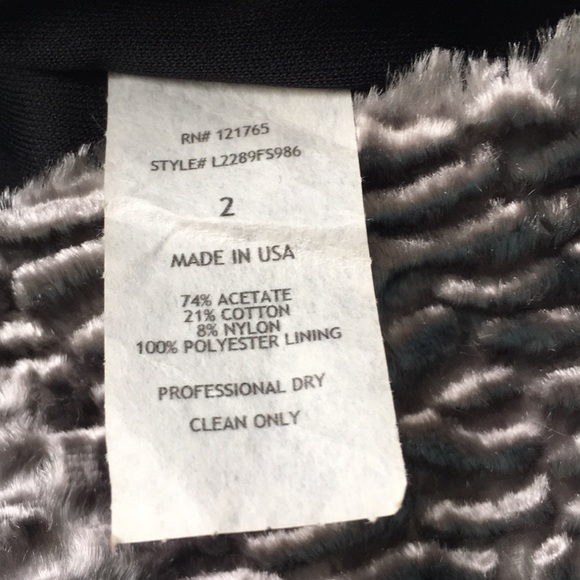 Anthropologie Poleci Faux Fur Ridged Skirt Small 2 Waist 26 - Picture 7 of 8